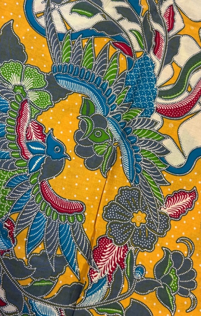 Phoenix Dancing Diagonal - Yellow Mustard