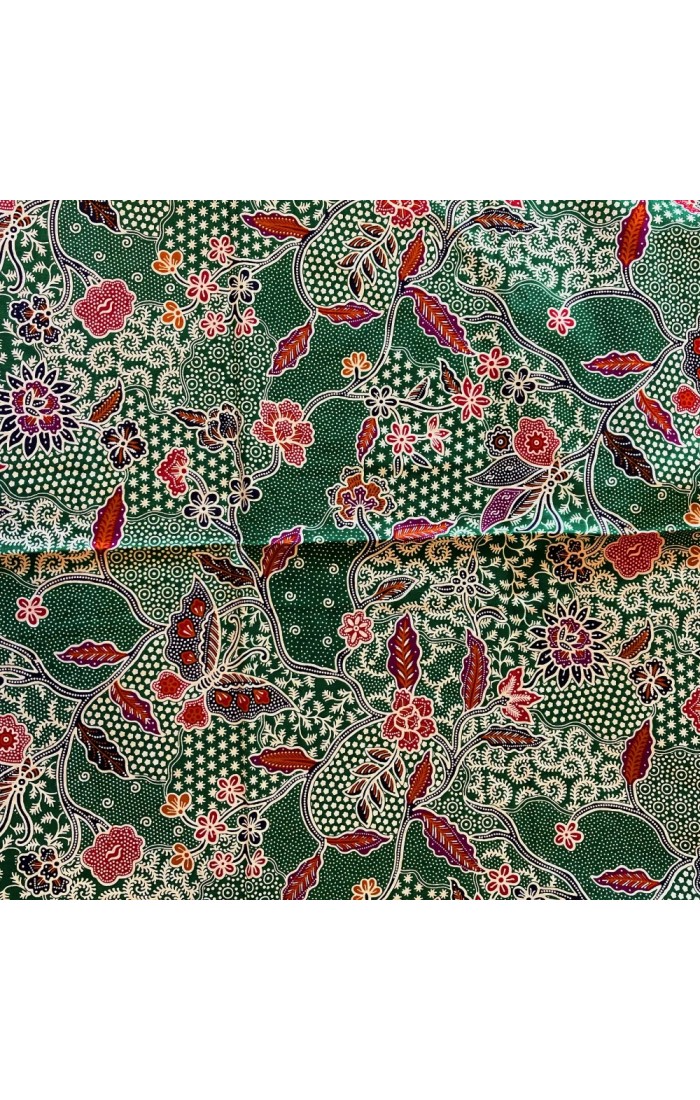 Butterfly Dance Ritual Batik 818 - Green