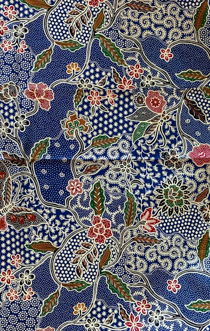 Butterfly Dance Ritual Batik 818 - Blue