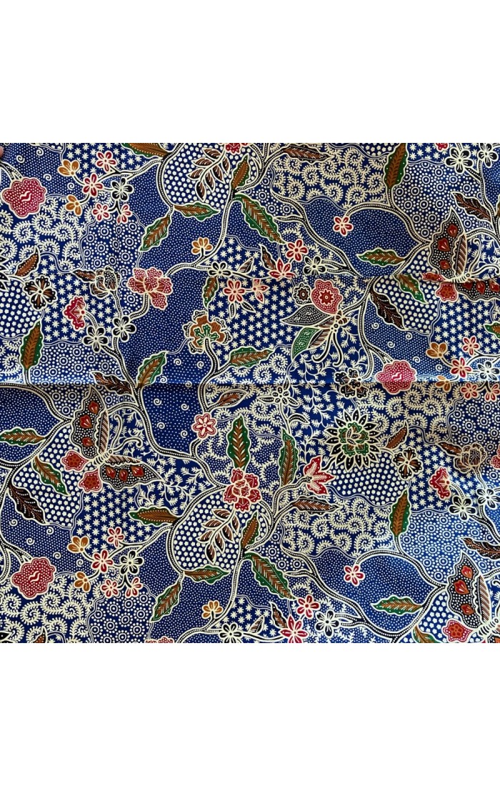 Butterfly Dance Ritual Batik 818 - Blue
